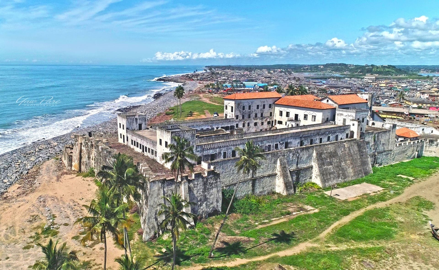 Historic coastal fort