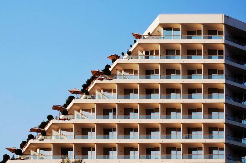 Boutique hotel exterior